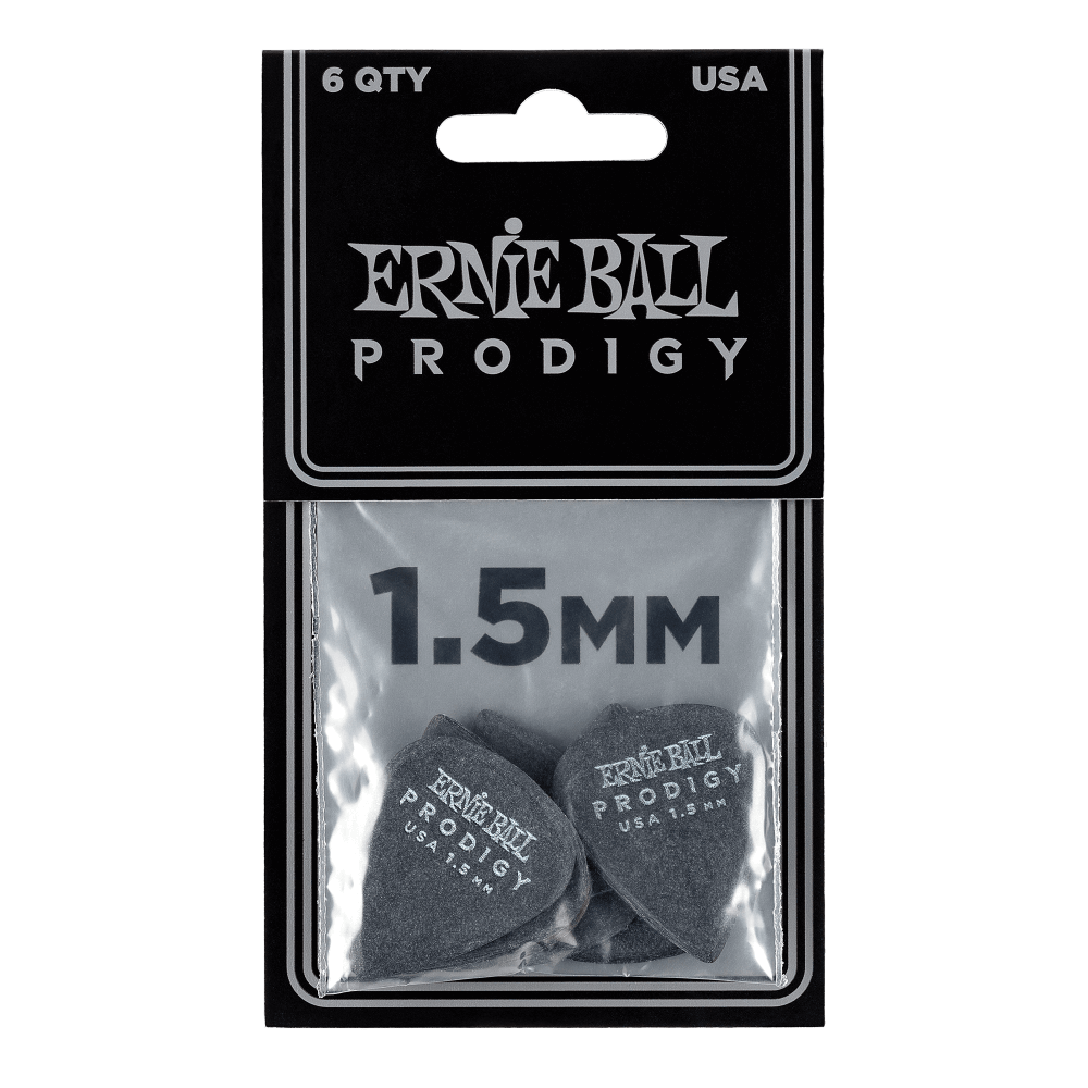 Ernie Ball Prodigy Picks 1.5MM 6-Pack