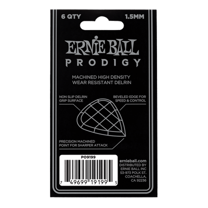 Ernie Ball Prodigy Picks 1.5MM 6-Pack