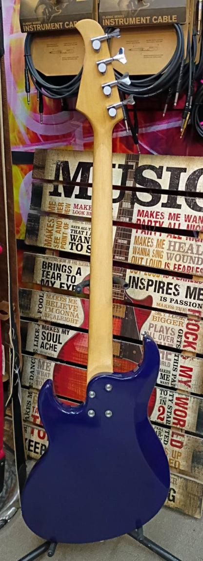 Midnight Blue Redemption: Silvertone J-Type Bass (Shockingly Good Edition)