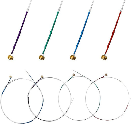 Violin Strings Universal Full Set (g-d-a-e) 4/4 Violin Universal Steel Core Fiddle Strings