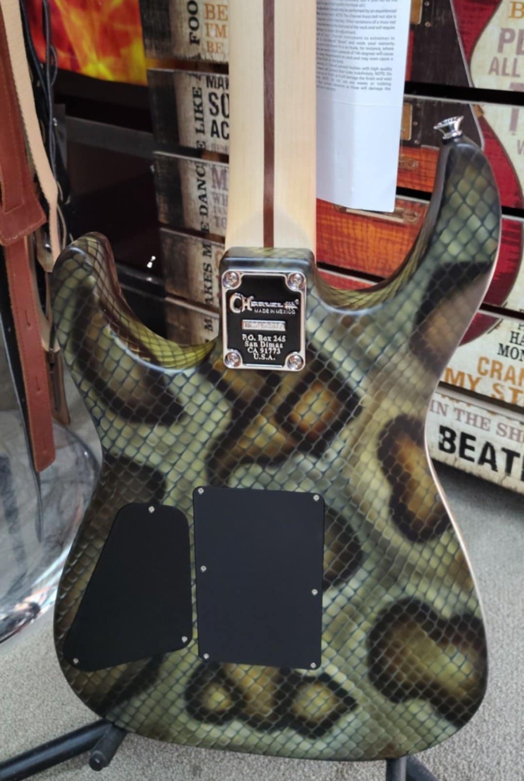 Charvel Warren DeMartini Signature Snake Pro-Mod - Snake (Used/B-Stock)
