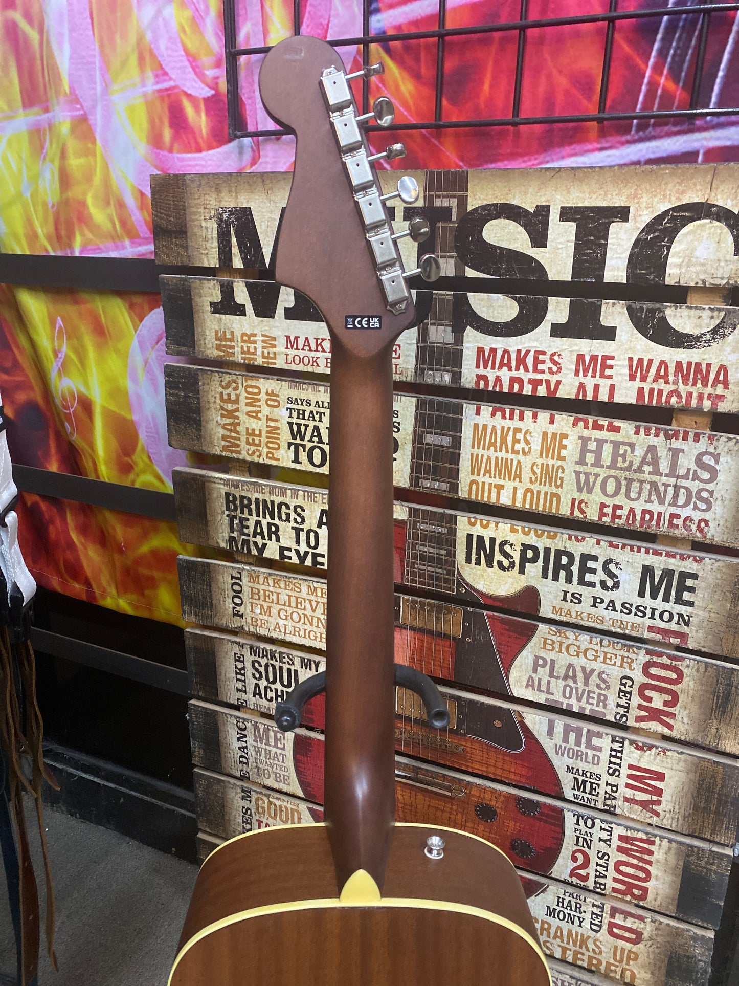 Fender Malibu Player Acoustic/Electric - Shell Pink - B-stock
