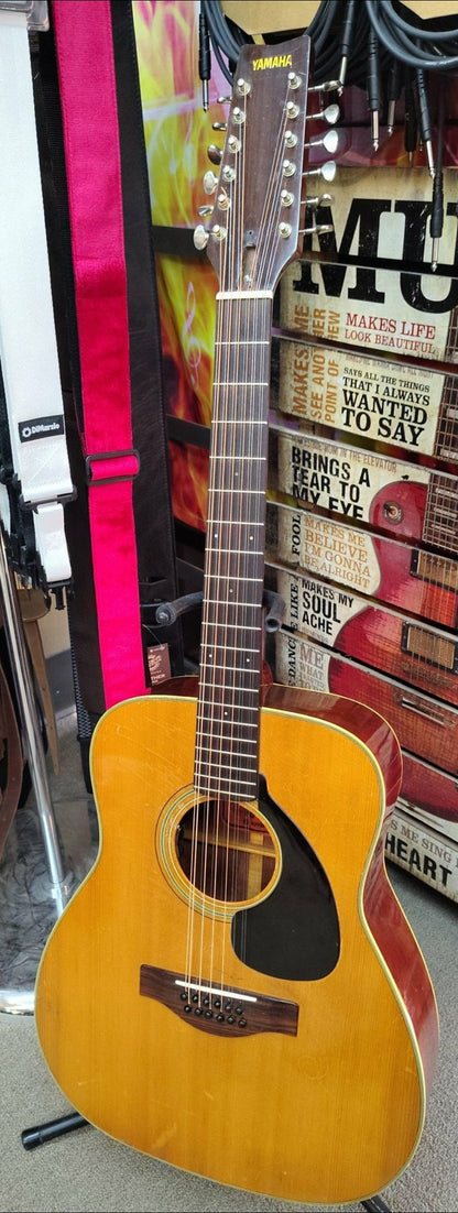 🎸 Vintage Yamaha F-230 12-String – Red Label Legend from Nippon Gakki w/ Baggs Pickup