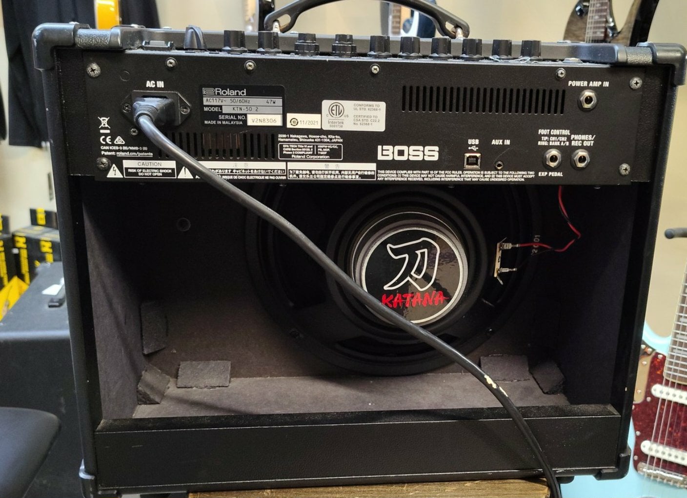 USED Boss Katana-50 1x12 Combo amp Mark 2