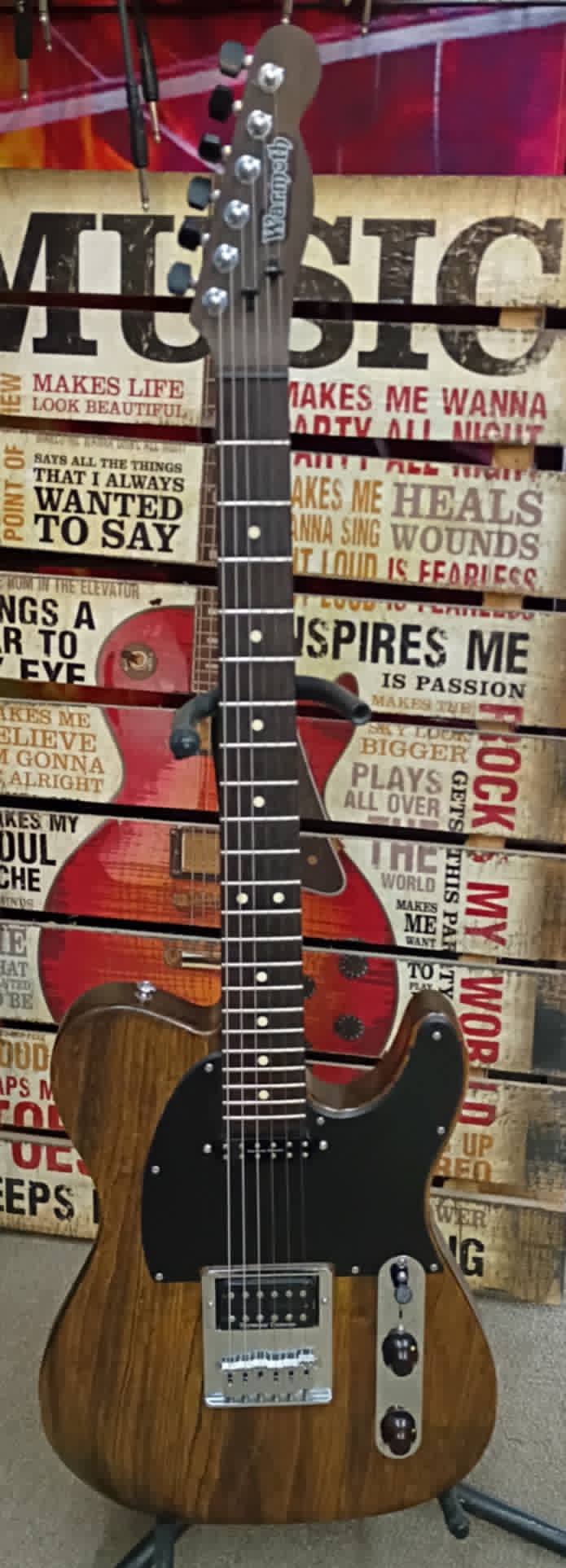 Custom Telecaster – Wenge Neck, Seymour Duncan Pickups, Ash Body