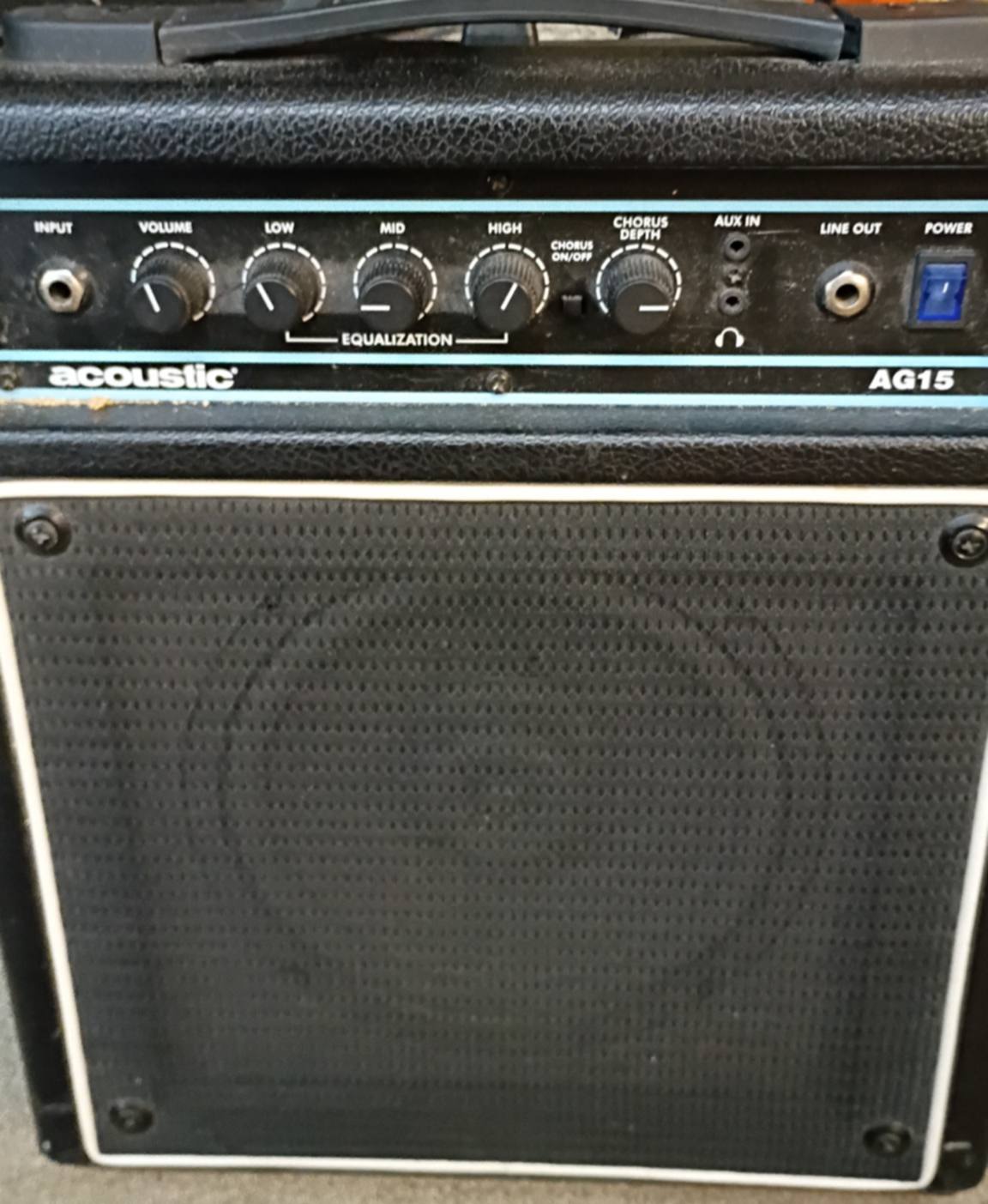 Acoustic AG15 Mini Acoustic Guitar Amp – Small Box, Surprisingly Loud - Used