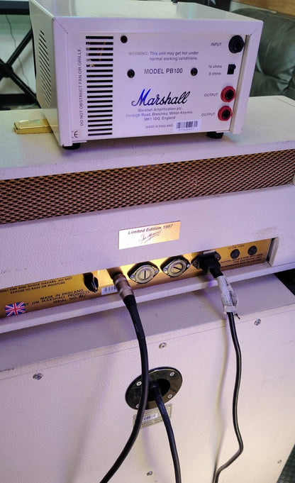 Marshall 1987X Plexi Reissue Half Stack – White Tolex – 50 Watts of Guitar Heaven – 1997 Limited Edition - (only 250 made) – Steve McKinley Approved!