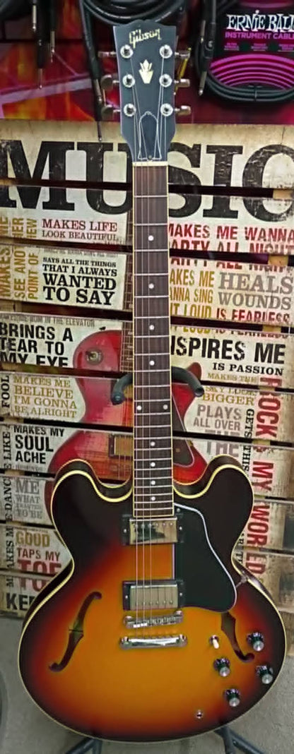 2019 Gibson ES-335 Satin – Sunset Burst – OHSC & Case Candy