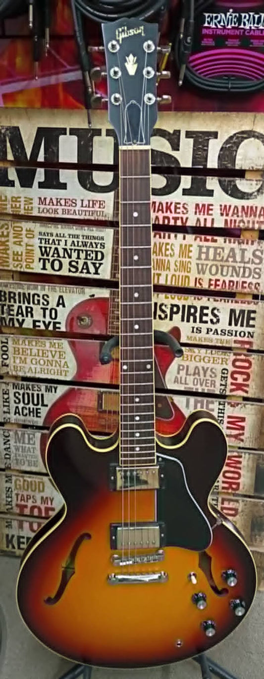 2019 Gibson ES-335 Satin – Sunset Burst – OHSC & Case Candy