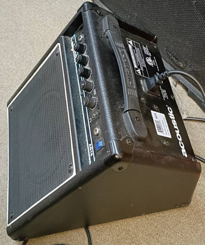 Acoustic AG15 Mini Acoustic Guitar Amp – Small Box, Surprisingly Loud - Used