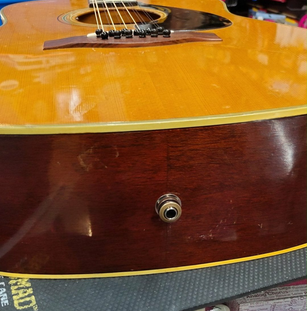 🎸 Vintage Yamaha F-230 12-String – Red Label Legend from Nippon Gakki w/ Baggs Pickup