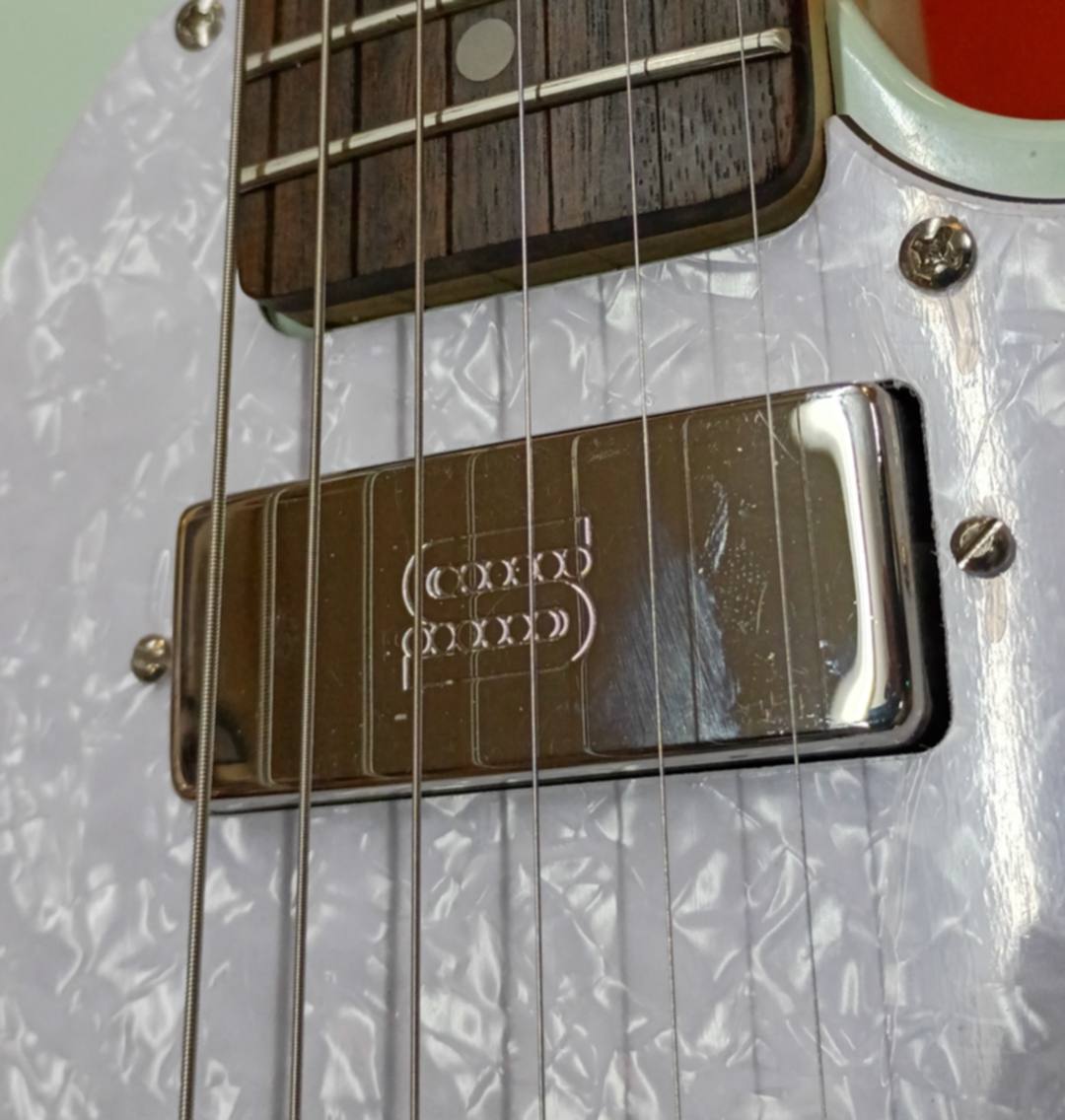 Custom Surf Green Telecaster – Seymour Duncan Mini Humbucker – String-Through Body