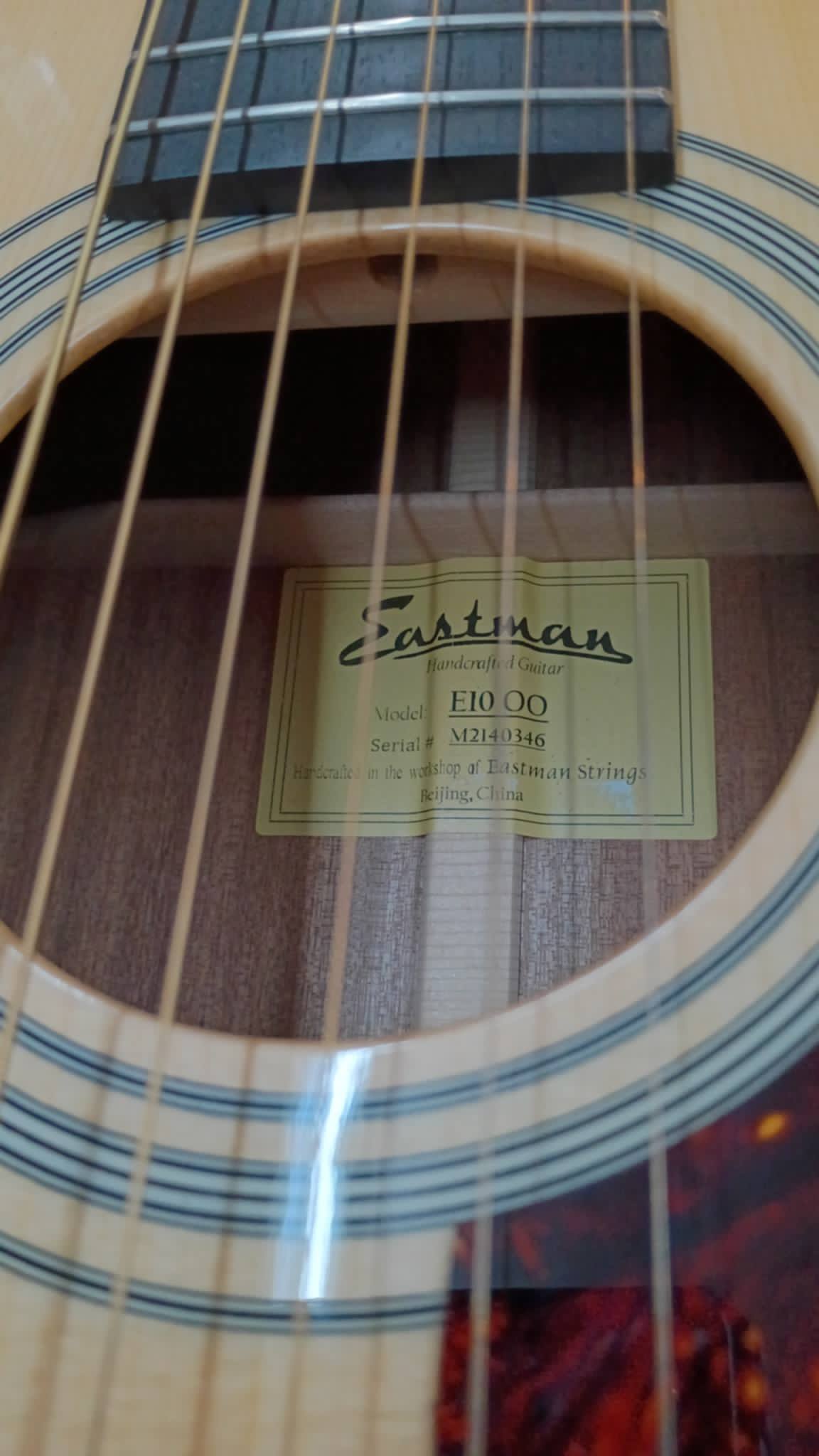 Eastman E10-00 - 2021 – Adirondack Top, K&K Pure Mini pickup, Hard Shell Case