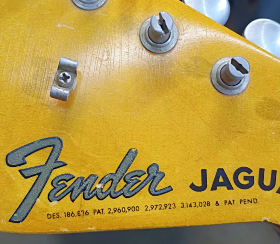 1965 Fender Jaguar • Sunburst • 100% Original • Original Hard Shell Case