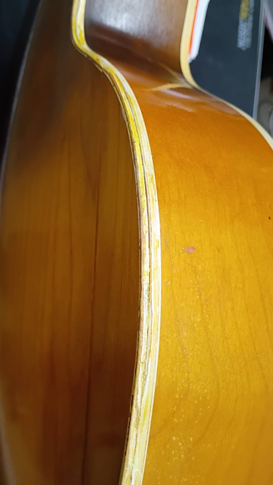 Used Harmony H41 Archtop Guitar - Gold Foil Rowe/DeArmond pickups - As Is