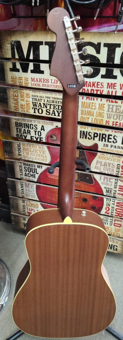 Fender Malibu Player Acoustic/Electric - Shell Pink - B-stock
