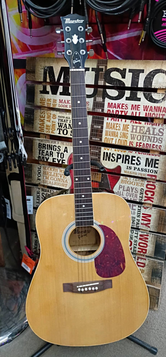 Maestro by Gibson MA41NACH6 – Solid Value, Classic Acoustic Tone