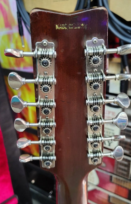 🎸 Vintage Yamaha F-230 12-String – Red Label Legend from Nippon Gakki w/ Baggs Pickup