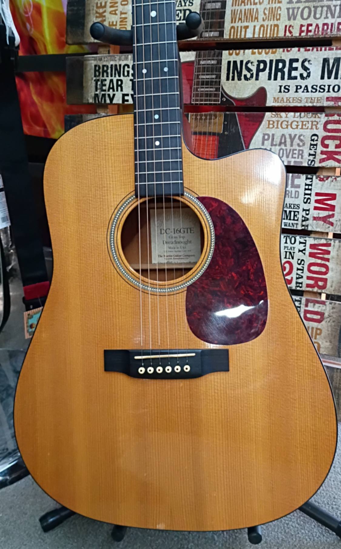 Martin DC-16GTE — All Original • Single Cutaway • Gloss Top • USA-Made Goodness