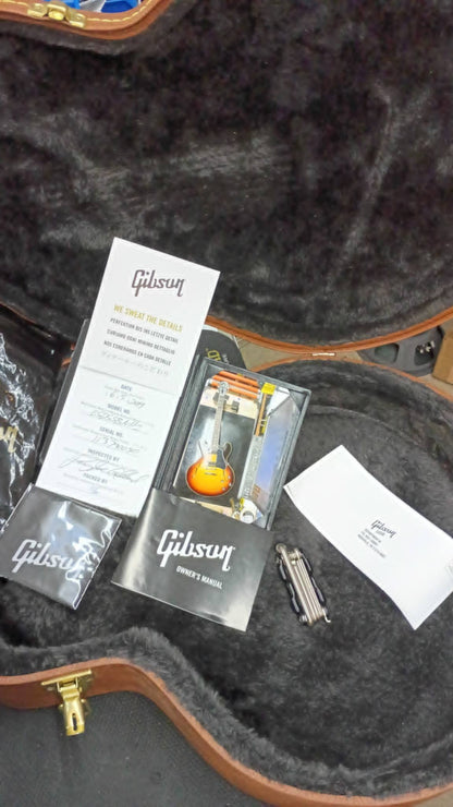 2019 Gibson ES-335 Satin – Sunset Burst – OHSC & Case Candy