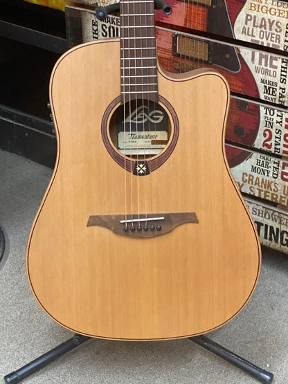 Lâg Tramontane T170DCE-NAT Dreadnought Cutaway Electro-Acoustic Guitar – The Sound of Flexibility (and Great Taste)