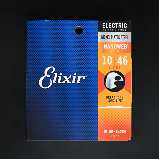 Elixir Electric String Set 10-46 Nickel Plated Nanoweb