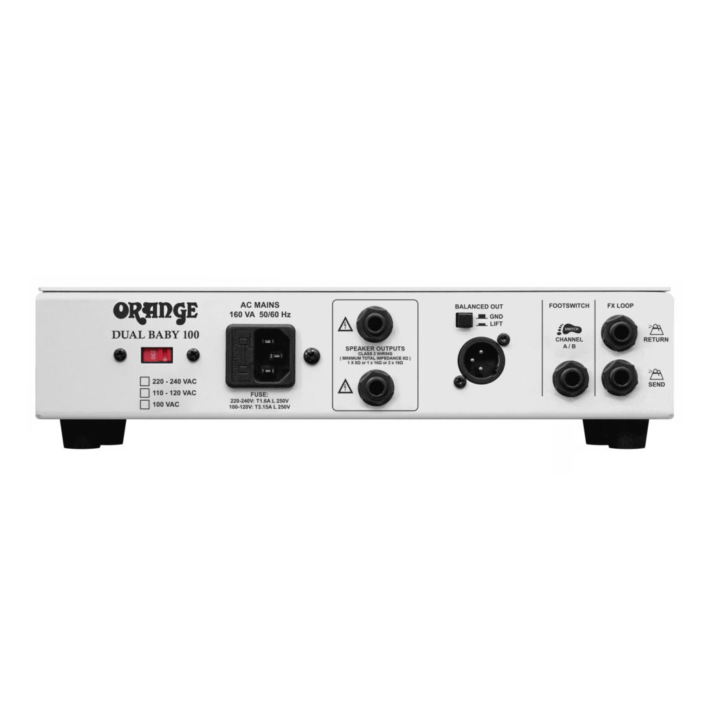 Orange Dual Baby 100 - POWERFUL & PORTABLE