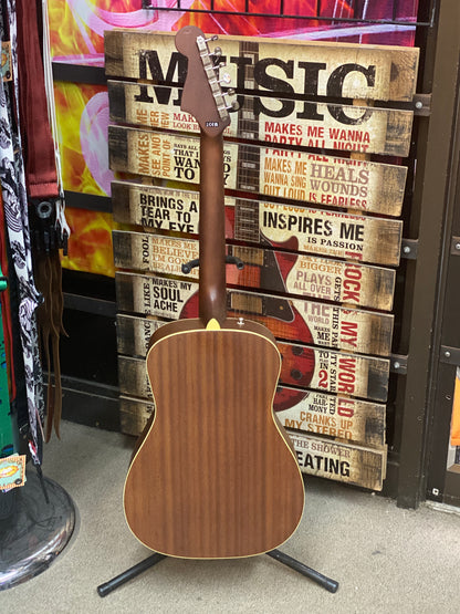 Fender Malibu Player Acoustic/Electric - Shell Pink - B-stock