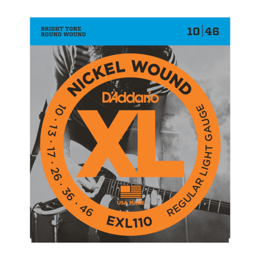 D'Addario EXL110 10-46 Regular Light Electric Guitar Strings