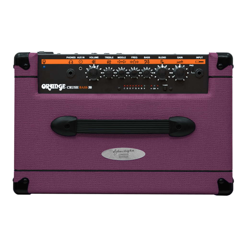 Orange Crush Bass 50 - Glenn Hughes Signature Edition in Purple!