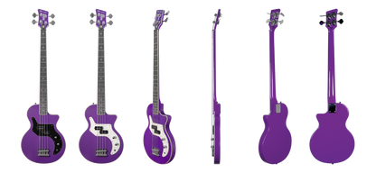 Orange O Bass - Glenn Hughes Signature Edition - in Purple w/ Gig Bag