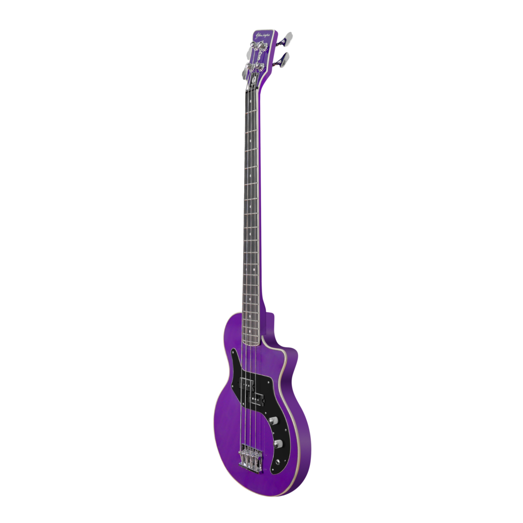 Orange O Bass - Glenn Hughes Signature Edition - in Purple w/ Gig Bag