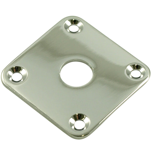 WD Square Jack Plate for Gibson Les Paul CHROME