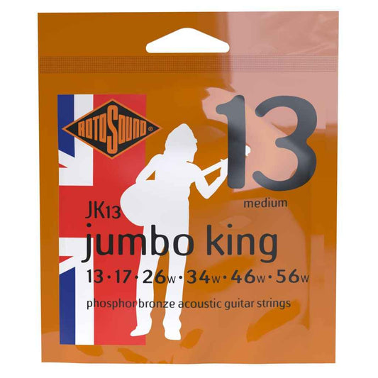 Jumbo King Acoustic Medium | 13-56