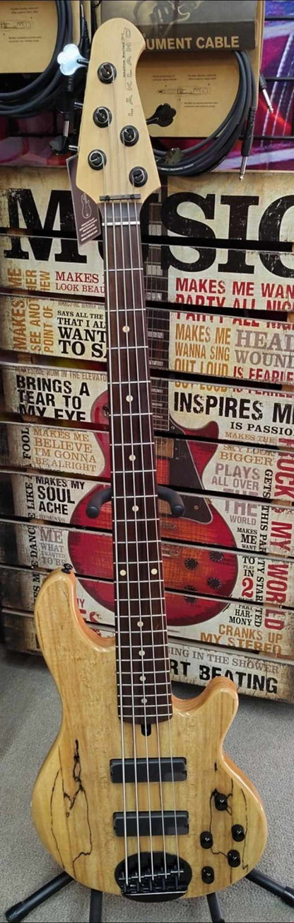 Lakland Skyline 55-01 Deluxe in Spalted Maple w/ Rosewood Fretboard