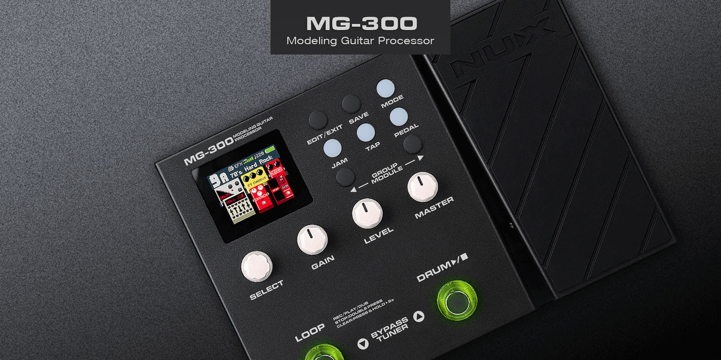 NUX MG-300 Effects and Amp Modeling