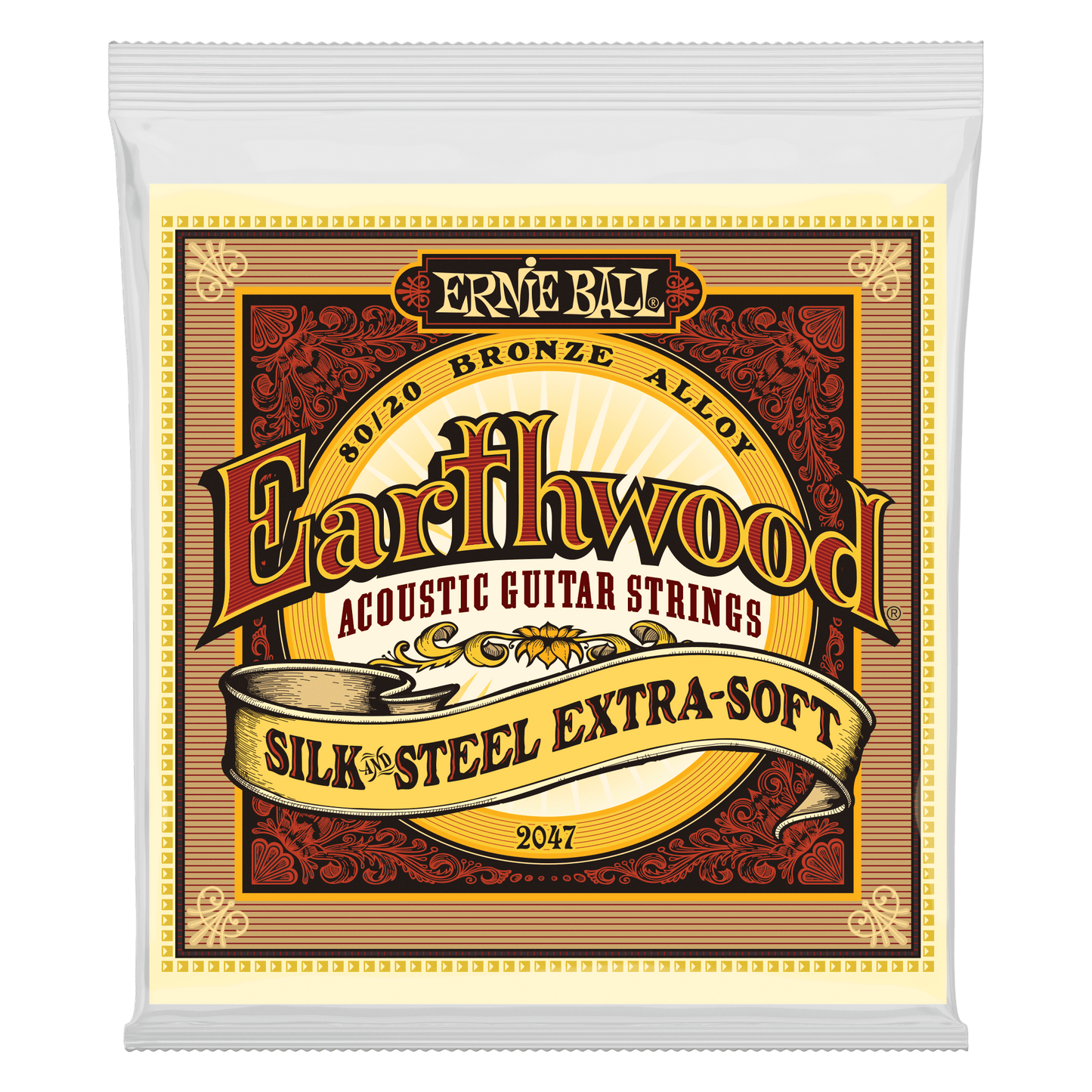 Ernie Ball Earthwood Silk & Steel Extra Soft 80/20 Bronze