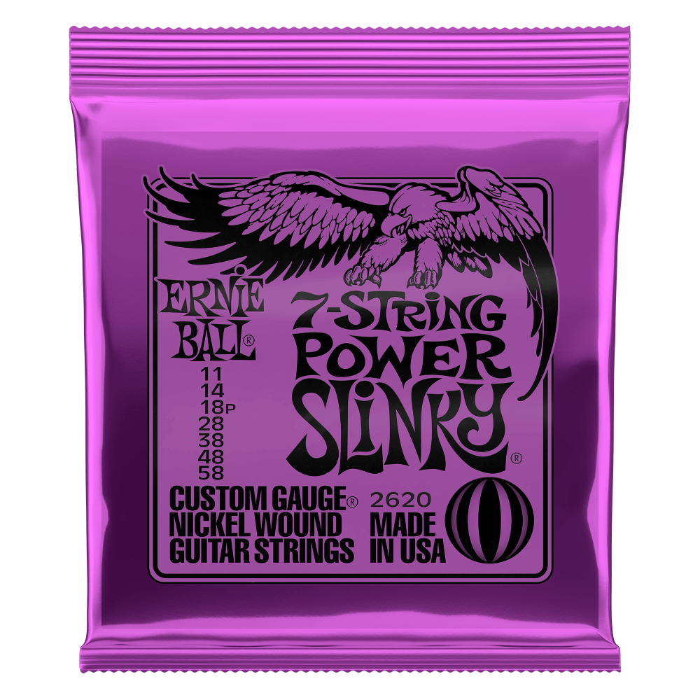 Ernie Ball Power Slinky 7-String 11-58