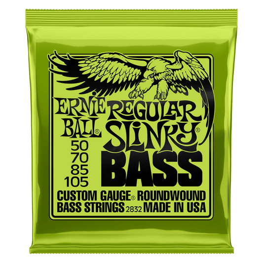 Ernie Ball Regular Slinky Bass Strings 50-105 Gauge