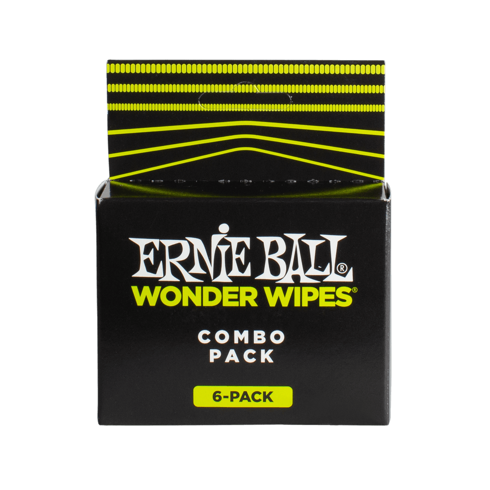 ERNIE BALL Wonder Wipes Combo 6-pack