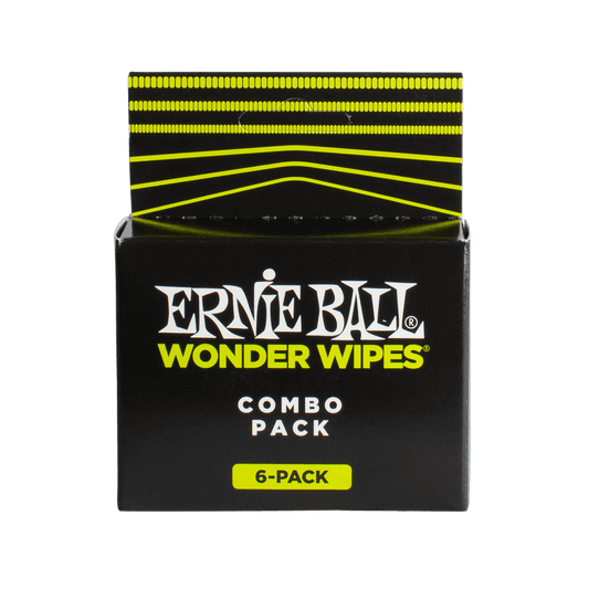 ERNIE BALL Wonder Wipes Combo 6-pack