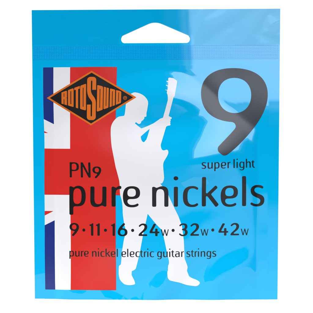 RotoSound Pure Nickel 9 Guage Set