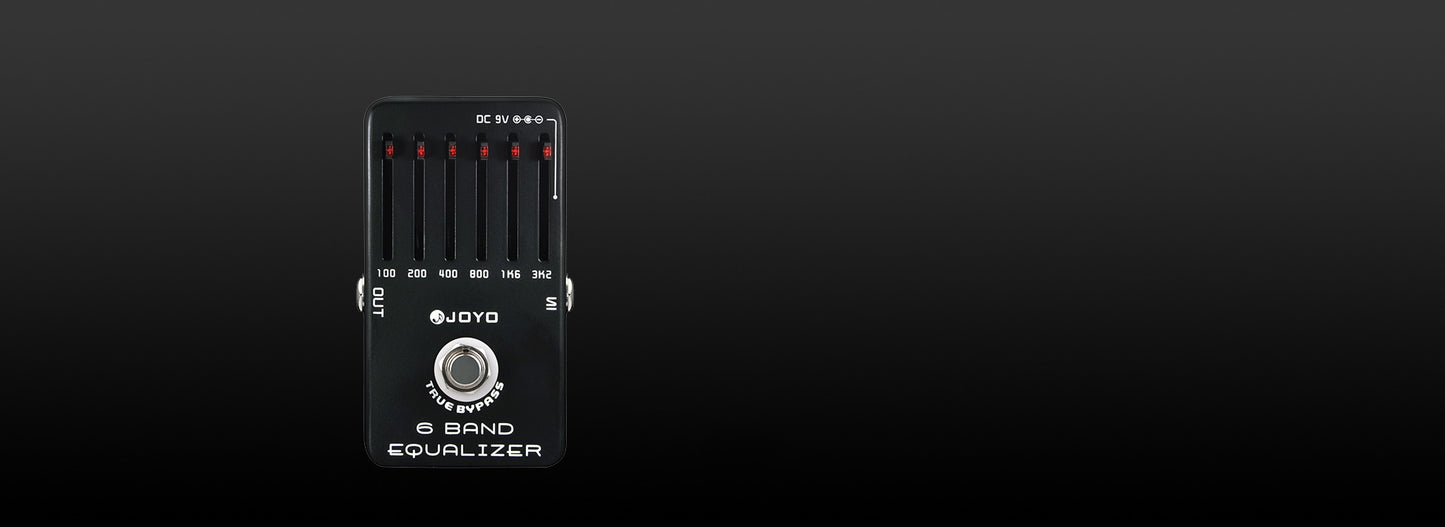 🎛️ JOYO JF-11 6-Band EQ Pedal – Dial In Your Destiny