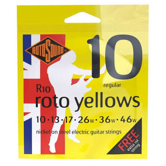 Rotosound R10 Nickel Regular Guitar Strings 10-46