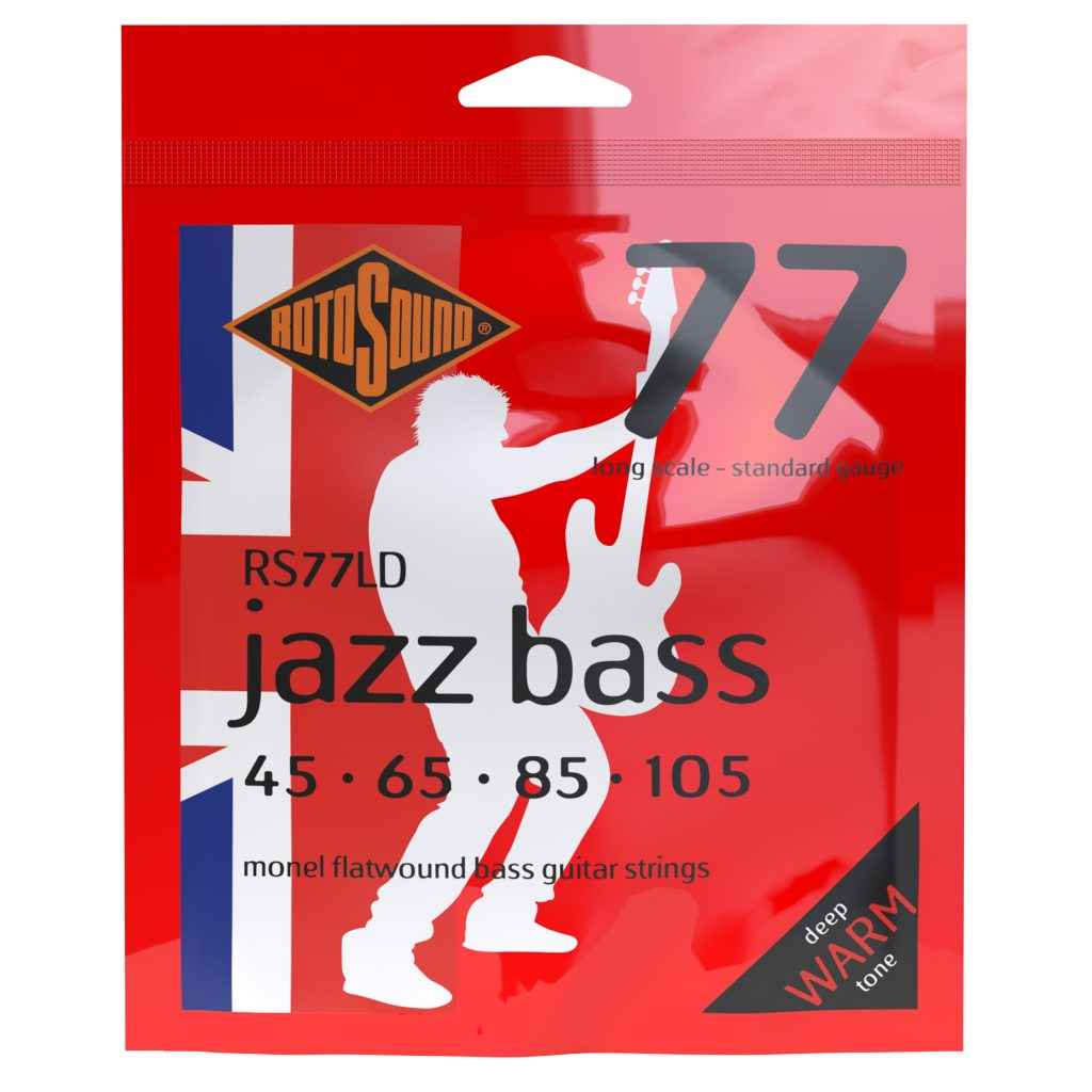Rotosound JAZZ BASS RS77LD STANDARD  Flatwound | 45-105