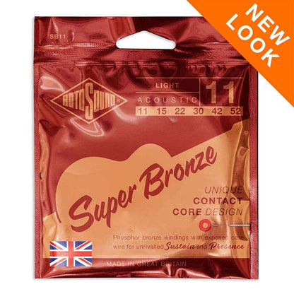 Rotosound SUPER BRONZE ACOUSTIC SB11 LIGHT | 11-52