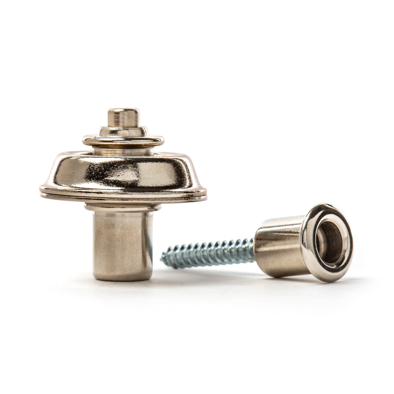 Dunlop Straplok flush mount nickel