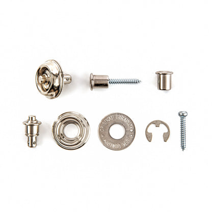 Dunlop Straplok flush mount nickel
