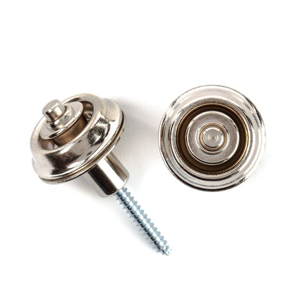 Dunlop Straplok flush mount nickel