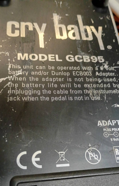 🎸 Dunlop Cry Baby GCB95 Wah Pedal – Because Subtlety Is Overrated